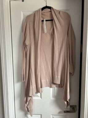 Lululemon Light Blush Open-Front Women’s Cardigan Sweater